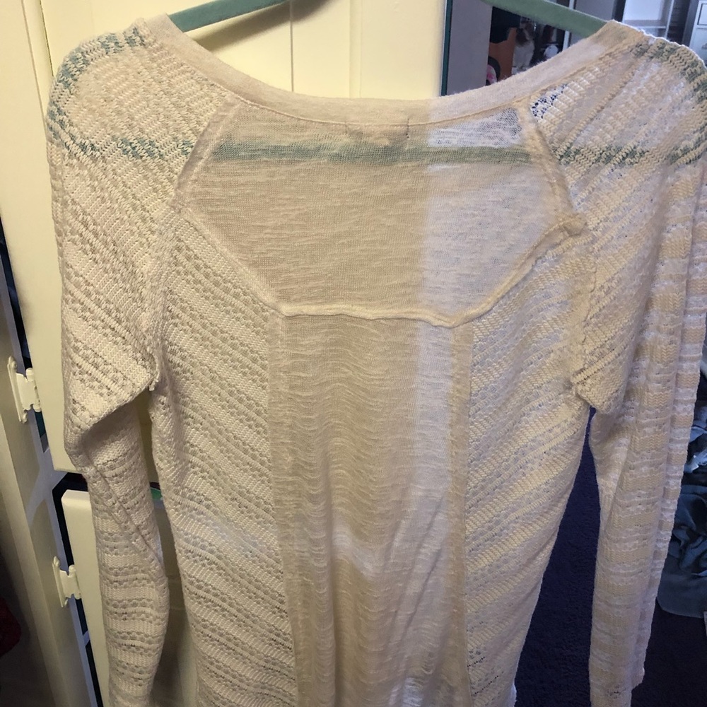 Cream sweater